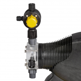 LE-910SI | LMI Pump Liquid End - Machined - Acrylic w/ MFV