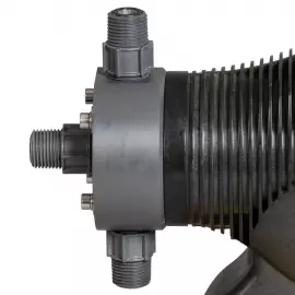 LE-A28AI | LMI Pump Liquid End - AutoPrime Degas - PVC