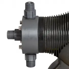 LE-A38HI | LMI Pump Liquid End - AutoPrime Degas - PVC w/ MFV