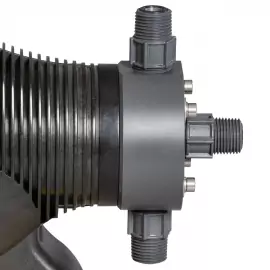 LE-A28HI | LMI Pump Liquid End - AutoPrime Degas - PVC w/ MFV