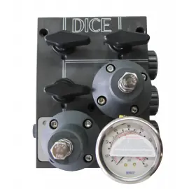 DIM21-VVII-1111444Z4 | DICE DM - 1/2 in - 150 PSI - PVC - PVC - Viton