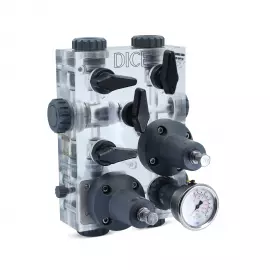 DIM21-DDII-1111444Z4 | DICE DM - 1/2 in - 150 PSI - PVDF - PVDF - Viton