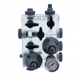 DIM21-DDII-3333444Z4 | DICE DM - 1/2 in - 150 PSI - PVDF - PVDF - Viton