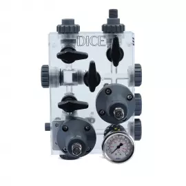 DIM21-VVII-xxxxxxxZ4 | DICE DM - 1/2 in - 150 PSI - PVC - PVC - Viton