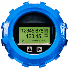 IMAG-4700-1200-F1-P-BX-X-01-0000 | Flanged Magmeter - Vertical Display (Base) - 12 Inch - NSF Gasket Kit - Battery Power - w/ Data Logger