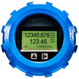 IMAG-4700p-0400-F1-R-D1-X-XX-0000 | Flanged Magmeter - Horizontal Display (Premium) - 4 Inch - Std Gasket Kit - DC Power - w/o Data Logger