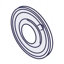 EH2113 | DIAPHRAGM - EHE46 - PTFE/EPDM