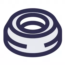 EH0069 | SEAT - VALVE - 0.250 FKM