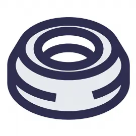 EH2416 | SEAT - VALVE - 0.250 PCTFE