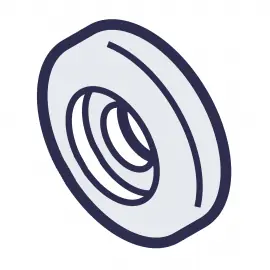 EH0083 | RETAINER - DIAPHRAGM - EW(N)/EK/EZ-16