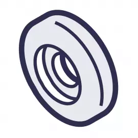 EH0067 | RETAINER - DIAPHRAGM - EW(N)/EK/EZ-21