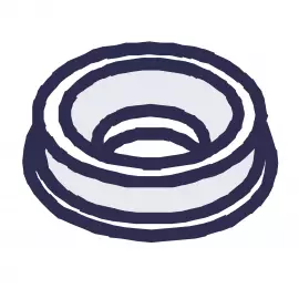 EH0935 | SEAT - VALVE - 0.500 - PCTFE