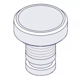 EH0321 | KNOB - MAVV - 3/8 GFRPP