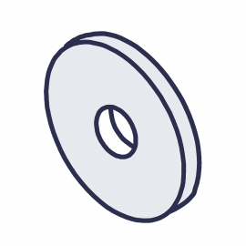 EH0637 | RETAINER - DIAPHRAGM - E35/36