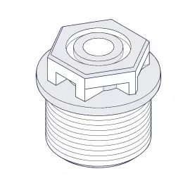 EH1078 | FITTING - MAVV - 3X - PVC
