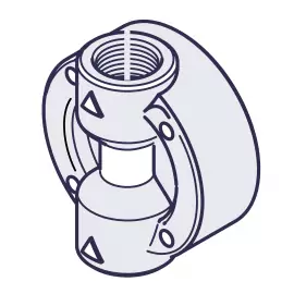 EH1947 | HEAD - PUMP - EZB11 - PVC