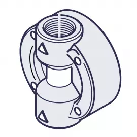 EH1956 | HEAD - PUMP - EZB21 - GFRPP