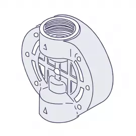 EH2115 | HEAD - PUMP - EHE56 - GFRPP