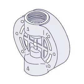 EH2118 | HEAD - EHE56 - MACHINED PVC (VM)