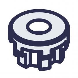 EH2337 | CLAMP - TUBING - FLEXCON - 09-21