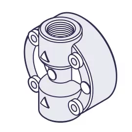 EH2374 | HEAD - PUMP - EWN-11 - PVC - HIGH COMPRESSION
