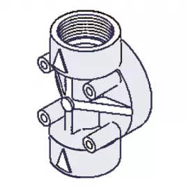 EH2375 | HEAD - PUMP - EWN-31 - GFRPP - HIGH VISCOSITY