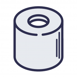 EH2414 | GUIDE - VALVE - 0.250 - PVDF