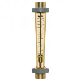 F-451003LHBPN-24 | F-451N High Volume Rotameter - 3 to 30 GPM - 1.5 Inch F/NPT - Brass Inline