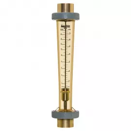 F-451003LHBPN | F-451N High Volume Rotameter - 3 to 30 GPM - 1.0 Inch F/NPT - Brass Inline