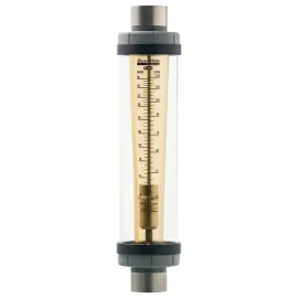F-451004LHNC | F-451N High Volume Rotameter - 4 to 40 GPM - 1.0 Inch F/NPT - Inline Shield