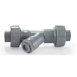 YS200-PU | 2 inch PVC True Union Y-Strainer - Socket Connectors