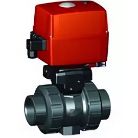 199.182.006 | 1-1/4 - 182 EA Ball Valve Socket/Threaded NPT 100-230 - PVC/EPDM