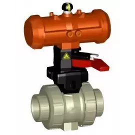 199.251.006 | 40 - Type 546 Pro Ball Valve w/ PPA Pneumatic Actuator - FC Socket Fusion w/ MO - PP/EPDM