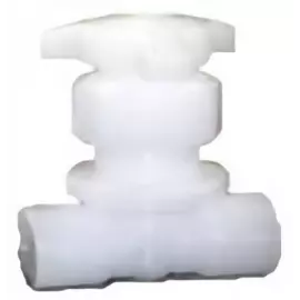 157.522.556 | 1/2 - 522 Globe Body Needle Valve Threaded NPT - PP/PTFE