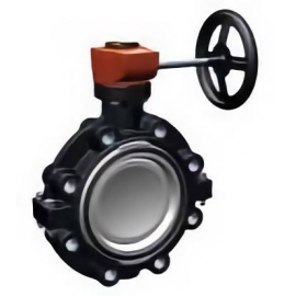 167.578.168 | 8 - 578 Lug Butterfly Valve Gear - PP/FKM