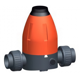 161.582.606 | 1-1/2 - 582 Pressure Reducing Valve Flanged w/o Gauge - PVC/EPDM