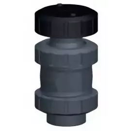 161.595.106 | 1-1/2 - 595 Vacuum Breaker Valve Socket/Threaded NPT - PVC/EPDM