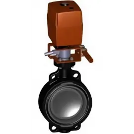 150.145.105 | 4 - 145 EA Wafer Butterfly Valve 24V w/ MO - PVC/FKM