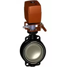 150.145.425 | 4 - 145 EA Wafer Butterfly Valve 24V w/ MO - PP/FKM