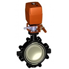 150.147.343 | 2-1/2 - 147 EA Lug Butterfly Valve 100-230V w/ MO - PP/FKM