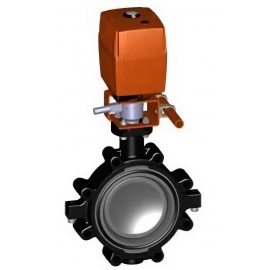 150.147.264 | 3 - 147 EA Lug Butterfly Valve 24V w/ MO - CPVC/FKM