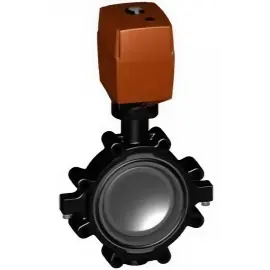 150.147.224 | 3 - 147 EA Lug Butterfly Valve 100-230V w/o MO - CPVC/FKM