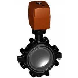 150.147.225 | 4 - 147 EA Lug Butterfly Valve 100-230V w/o MO - CPVC/FKM