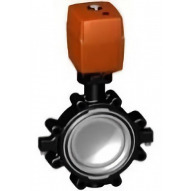 199.147.583 | 2-1/2 - 147 EA Lug Butterfly Valve w/o MO 100-230V - PVDF/FKM