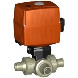 199.168.105 | 32 - 168 EA 3-way Horizontal T-port IR/Butt Fusion 100-230V - PP/EPDM