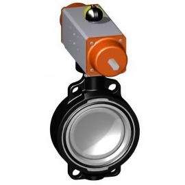 199.240.488 | 8 - 240 PA Wafer Butterfly Valve FO - PVDF/FKM