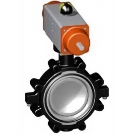 199.244.527 | 6 - 244 PA Lug Butterfly Valve FC - PVDF/PTFE