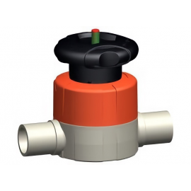 167.515.133 | 25 - 515 Diaphragm Valve IR/Butt Fusion Spigot - PP/PTFE/EPDM