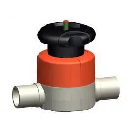 167.515.132 | 20 - 515 Diaphragm Valve IR/Butt Fusion Spigot - PP/PTFE/EPDM