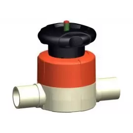 168.515.136 | 50 - 515 Diaphragm Valve IR/Butt Fusion - PPn/PTFE/EPDM